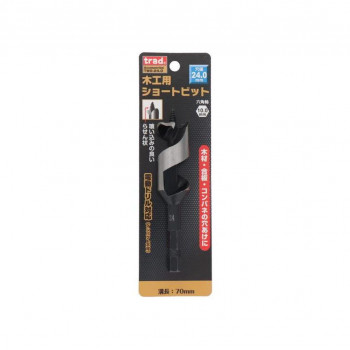 TRAD　木工用ショートビット　24mm　TWS-24.0　823167