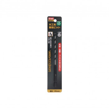 TRAD　木工用兼用ビット　3mm　TWK-3.0　823171