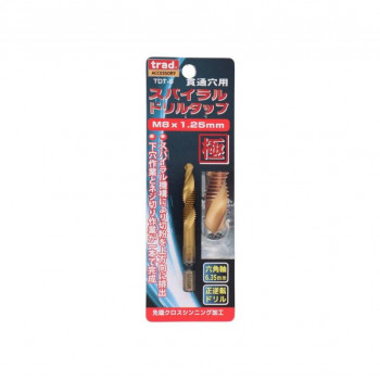 TRAD　六角軸ドリルタップ　M8×1.25　TDT-8　350285