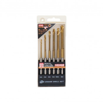 TRAD　六角軸ドリルソーセット　6PC　TCD-606　820296