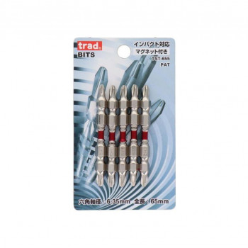 TRAD　5PCスリムトーションビット　65mm　TST-655　820236