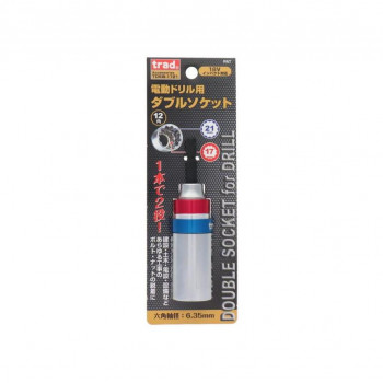 TRAD　カラー2段式電ドル用ソケット　17X21　TDSW-1721　820157