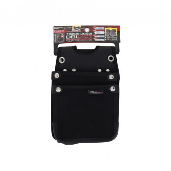 DBLTACT　帆布電工袋(小)　ブラック　DTH-01S-BK　582406