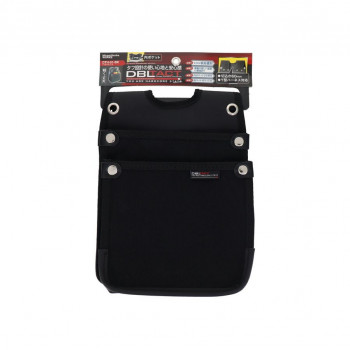 DBLTACT　帆布電工袋　ブラック　DTH-01-BK　582401