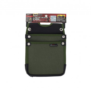 DBLTACT　帆布電工袋　カーキ　DTH-01-KH　582402