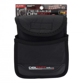 DBLTACT　腰袋　ブラック迷彩　DT-22-BC　580121
