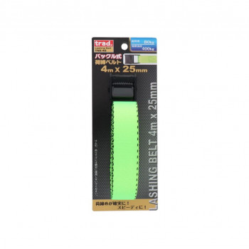 TRAD　バックル　荷締ベルト　25mm×4m　TNB-4B　823511