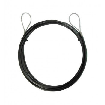 TRAD　PVC被覆ワイヤ　アイ加工　2.4×4　3m　THW-2443I　360629