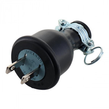 H＆H　防水プラグ(2P)　15A×125V　HP-2　431402