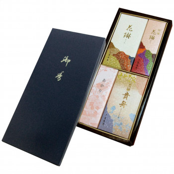 薫寿堂 特撰花琳アソート 二種香紙箱 1500