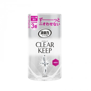 エステー 消臭力 トイレ用 CLEARKEEP クリアキープ 無香性 122433