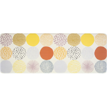 拭けるインテリアマット　45×120cm ドット