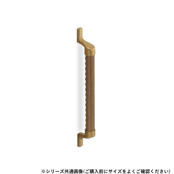 シロクマ　スリムディンプル手すり AG/Mオーク BR-596　600mm