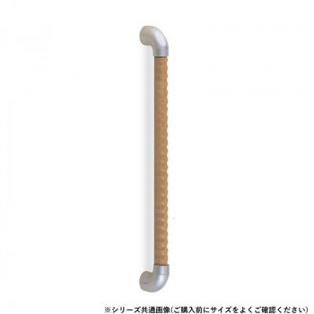 シロクマ　トリプルディンプル手すり シルバー/Lオーク BR-557　400mm