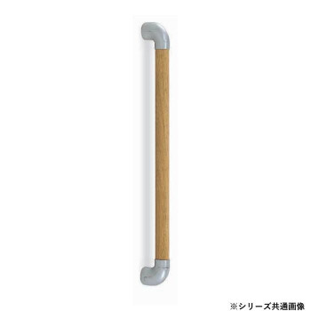シロクマ　ダエン手すりディンプル シルバー/Lオーク BR-519　800mm