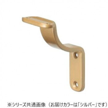 シロクマ　スリムブラケット縦L受 シルバー SBR-106　