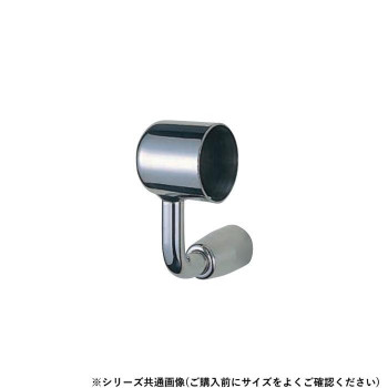 シロクマ　L軸スライドブラケット止(左) 鏡面磨 BR-90L　32φ