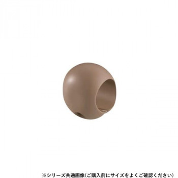 シロクマ　どこでもグリップたまご形 ブラウン BR-66　32φ