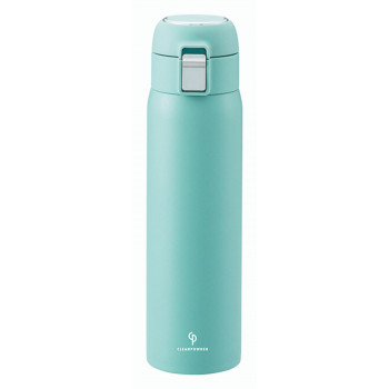 CLE-06M クリーンパウダー 真空二重ワンタッチボトル 500ml ミント