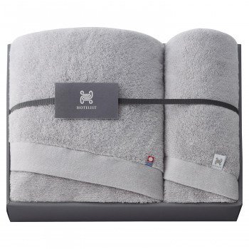 今治 HOTELIST ホテリスト タオルセット グレージュ 箱入 H-11776