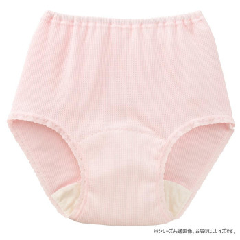 ケアファッション 安心快適ショーツ(婦人) ピーチ L 3816212