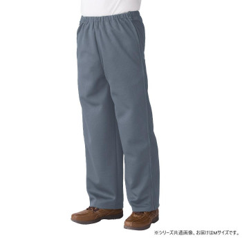 ケアファッション 脇全開スウェットパンツ(紳士) ネイビー杢 M 3902101