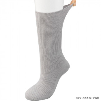 ケアファッション ちょっと大きめしめつけ解消ソックス(紳士) グレー 27～29cm 8961921