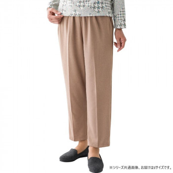 ケアファッション おしりスルッとカチオンライトパンツ(婦人) ベージュ S(股下60cm) 8988004