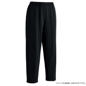 ケアファッション おしりスルッとカチオンライトパンツ(婦人) ブラック S(股下60cm) 8988024
