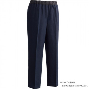 ケアファッション おしりスルッとパンツ(紳士) ネイビー LL(股下72cm) 9753633