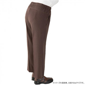 ケアファッション スタイルをケアするパンツ(婦人) モカ 3L 9764305