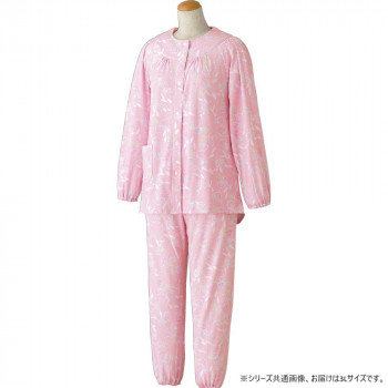 ケアファッション ホックパジャマ(婦人) ピンク 3L 80017105