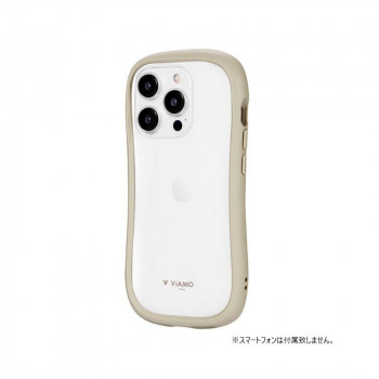 iPhone 15 Pro ハイブリッドケース 「ViAMO freely」 ベージュ LN-IP23VMFBG