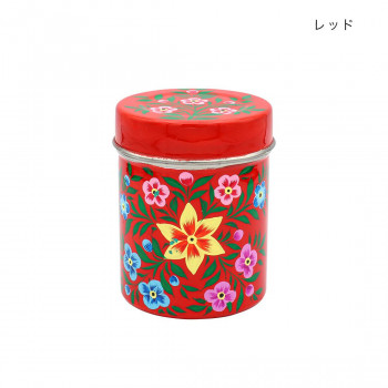 カシミールペイント シリンダーBOX レッド 32523811353