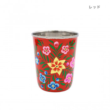 カシミールペイント ステンレス ホルダー レッド 32523016021