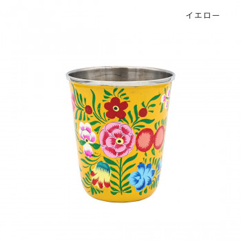 カシミールペイント ステンレス ホルダー イエロー 32523016024