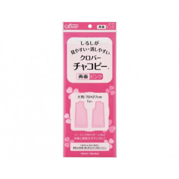 クロバー クロバーチャコピー両面 ピンク 24-154