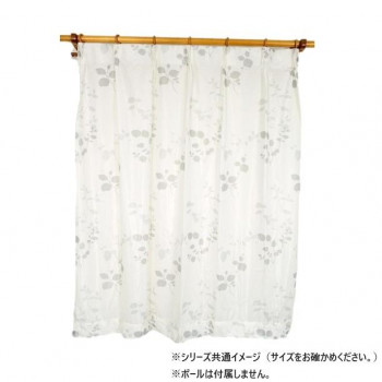 カーテン トリコットリーフ 2P 100X133 GR 546751000133095