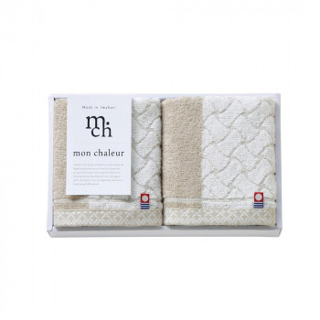 MonChaleur ウォッシュタオル2P MO-016
