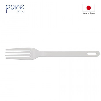 豊琺瑯 pure ピュア・ホーローデザートスプーン　WT PU-214-WT