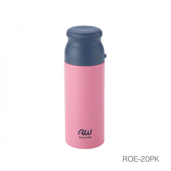 ステンレス製サプリメントマグボトル200ml　ピンク　ROE-20PK