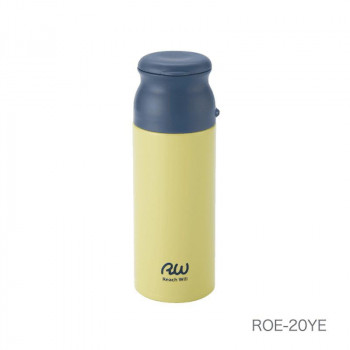 ステンレス製サプリメントマグボトル200ml　イエロー　ROE-20YE