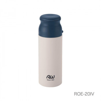 ステンレス製サプリメントマグボトル200ml　アイボリー　ROE-20IV