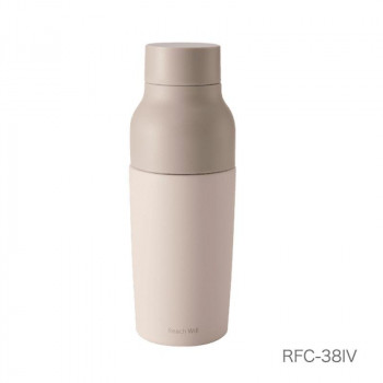 vaseステンレス製真空マグボトル　380ml　アイボリー　RFC-38IV
