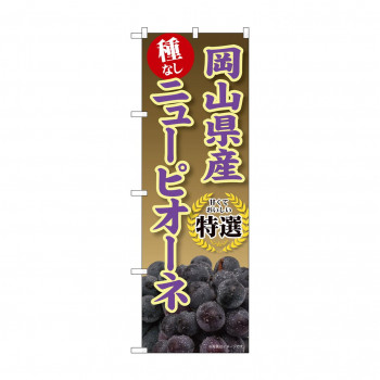 ☆G_のぼり SNB-9826 岡山県産ニューピオーネ