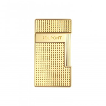 S.T. Dupont エス・テー・デュポン スリミー ライター ダイヤモンドヘッド ゴールデン 028119