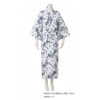 寝巻 竹プリント (CS) 婦人M 077-111050-00