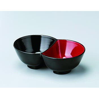 福井クラフト 255ツイン丼　朱/黒ツートン 42012680