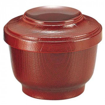 福井クラフト 富士型飯器 栃(内朱) 39860510
