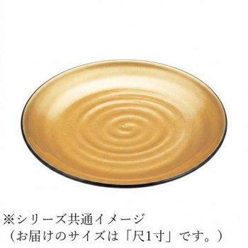 福井クラフト 尺1寸神龍盛鉢 金粉蒔 55004240